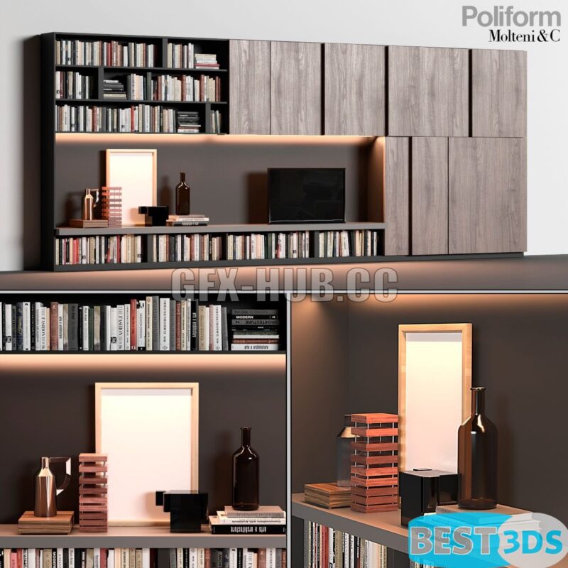 Mur TV Poliform Molteni & C