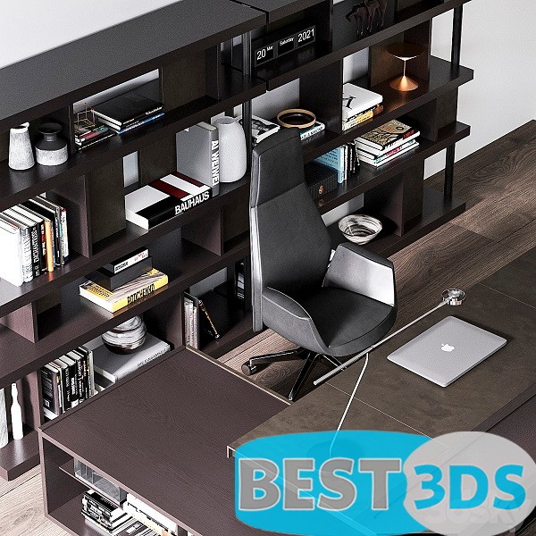 Pack model 3D- Mobilier De Bureau – Image 110