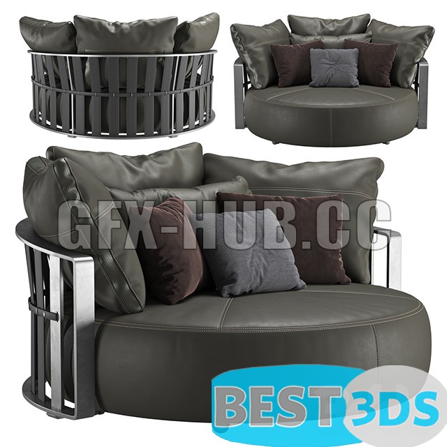 Pack model 3D- Sièges Moelleux – Image 147