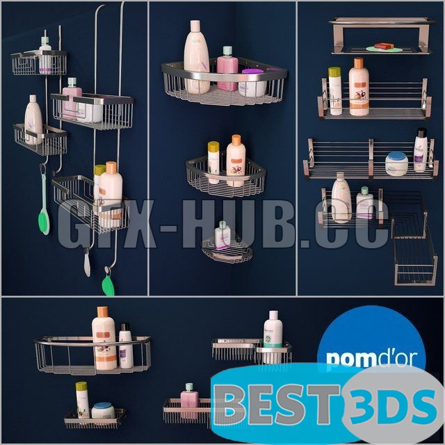 Pack model 3D- Accessoires de salle de bain – Image 90