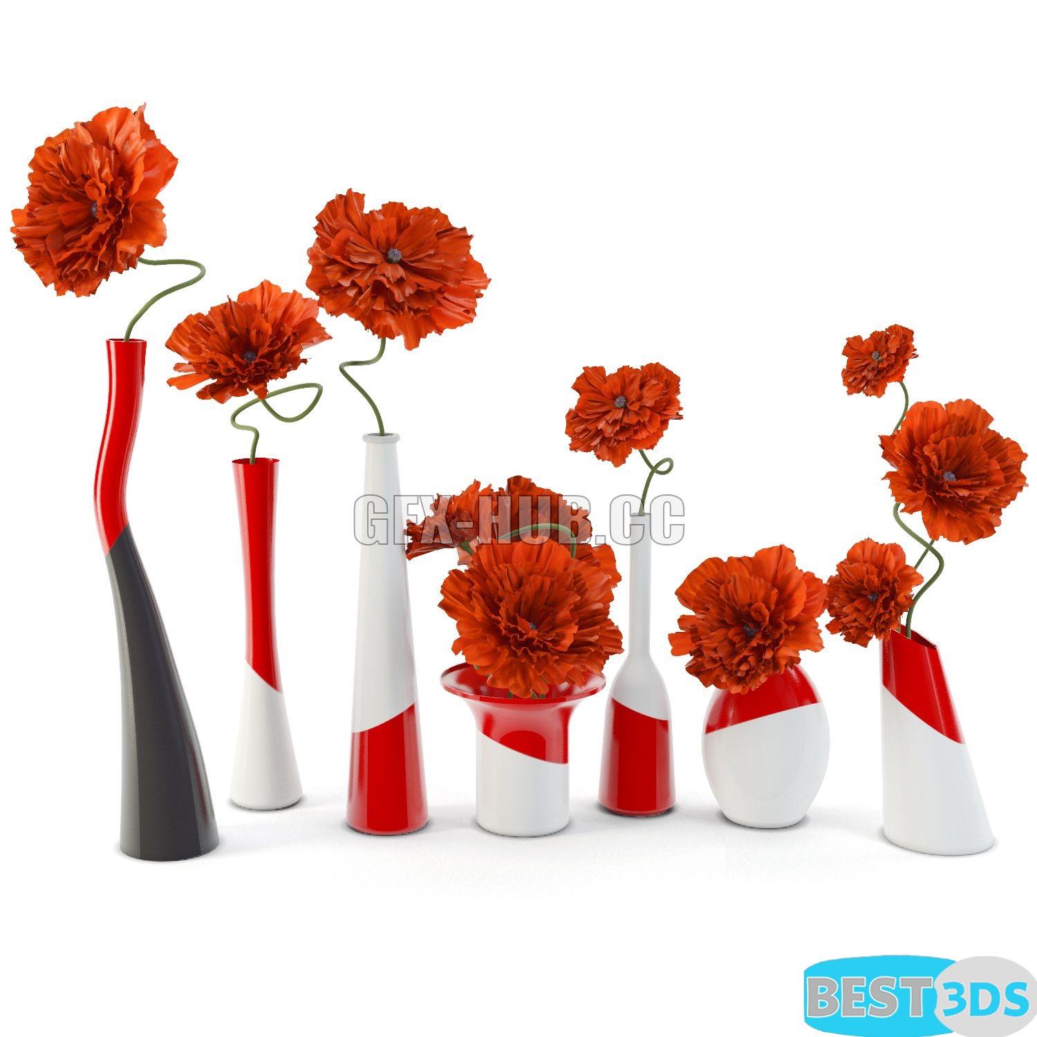 Pack model 3D- Vase – Image 44