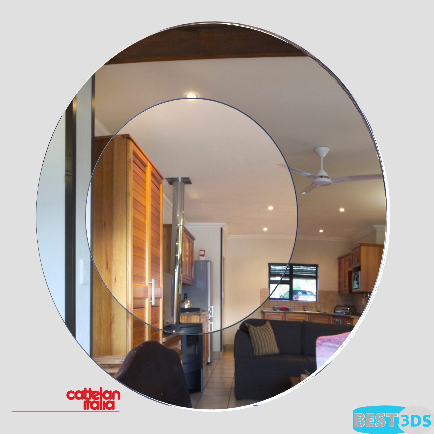 Miroir rond Porada Fonvanity