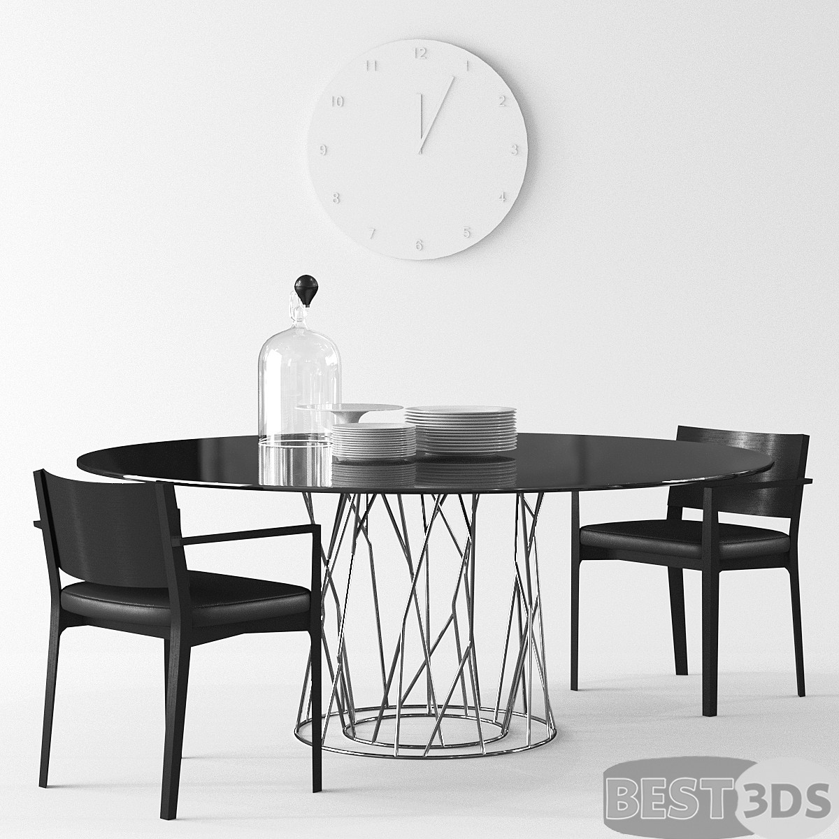 Pack model 3D- Tables Et Chaises – Image 53