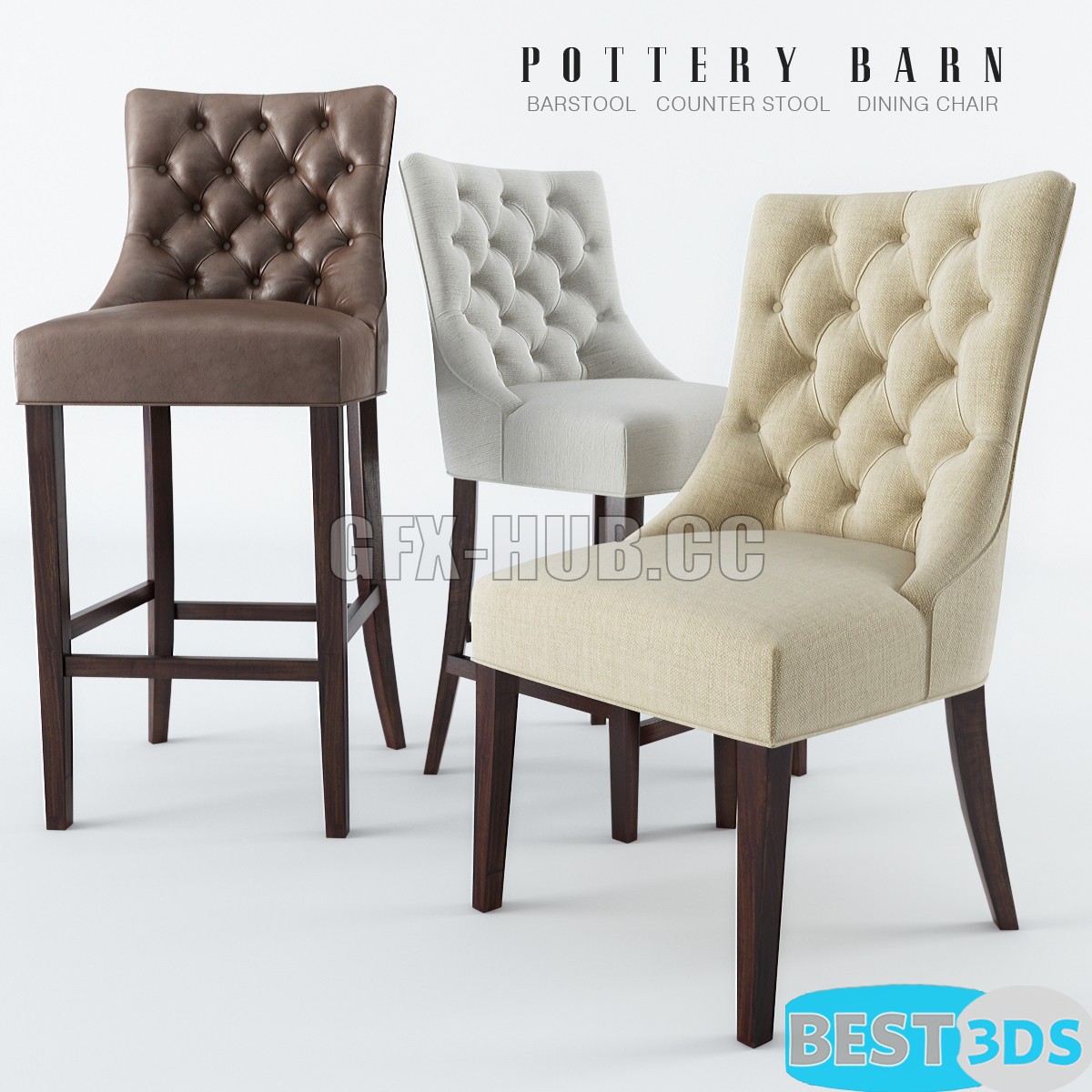 Pack model 3D- Chaise – Image 85