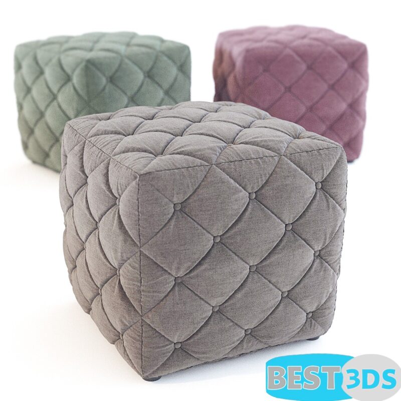 Pouf – Modèle 3D
