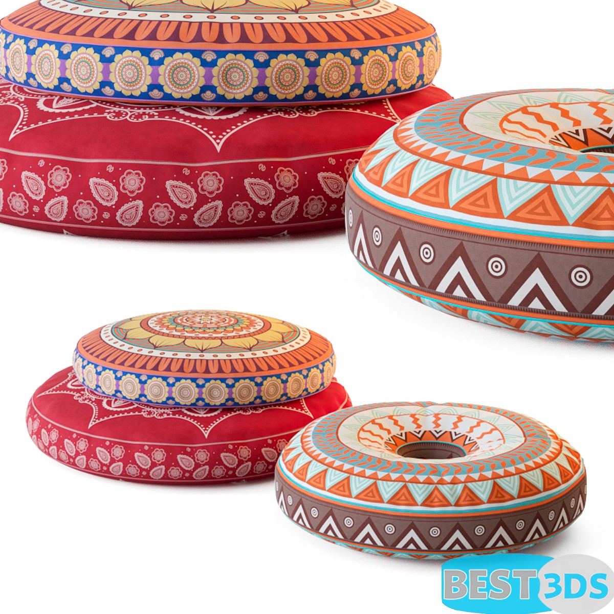Pack model 3D- Sièges Moelleux – Image 155