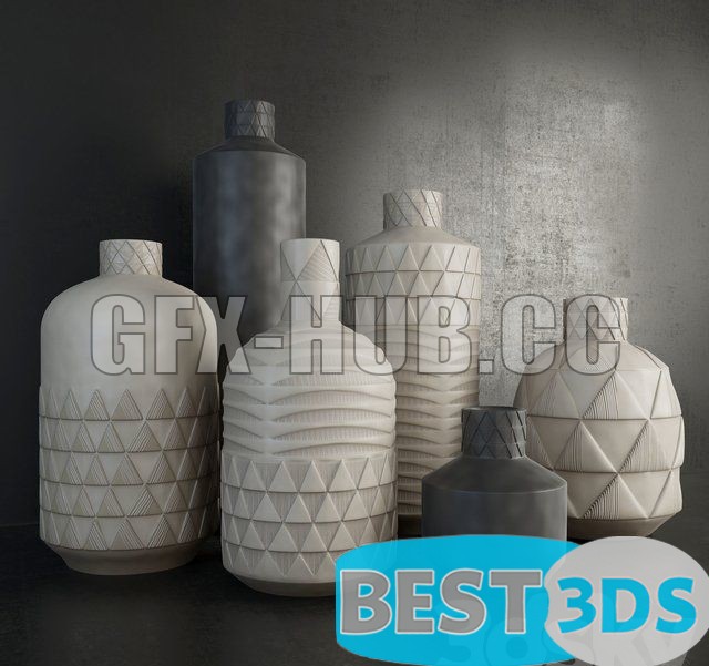 Pack model 3D- Ensemble décoratif – Image 193