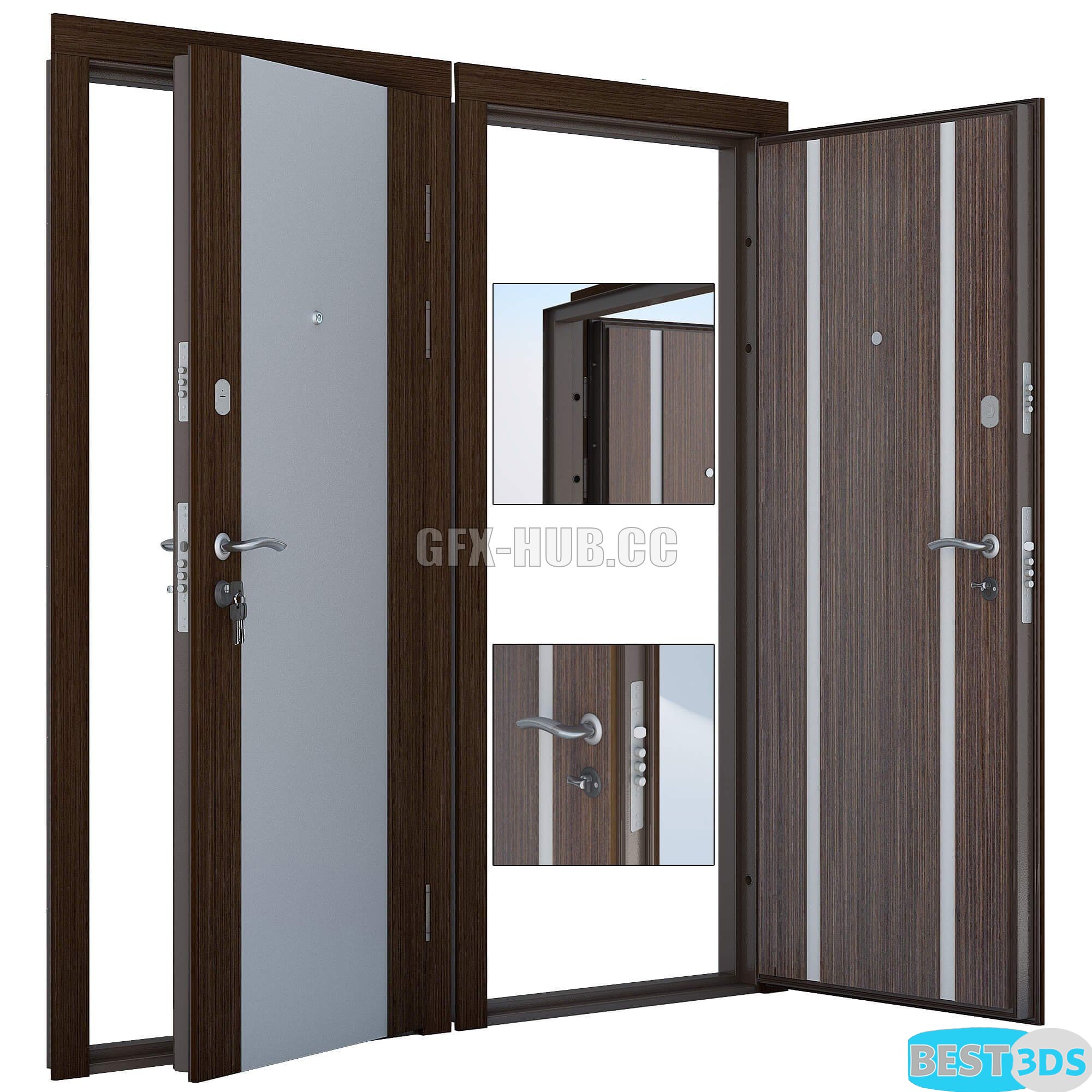 Pack model 3D- Portes – Image 82