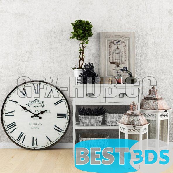Pack model 3D- Ensemble décoratif – Image 194