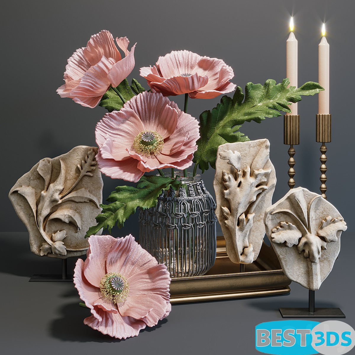 Pack model 3D- Ensemble décoratif – Image 200