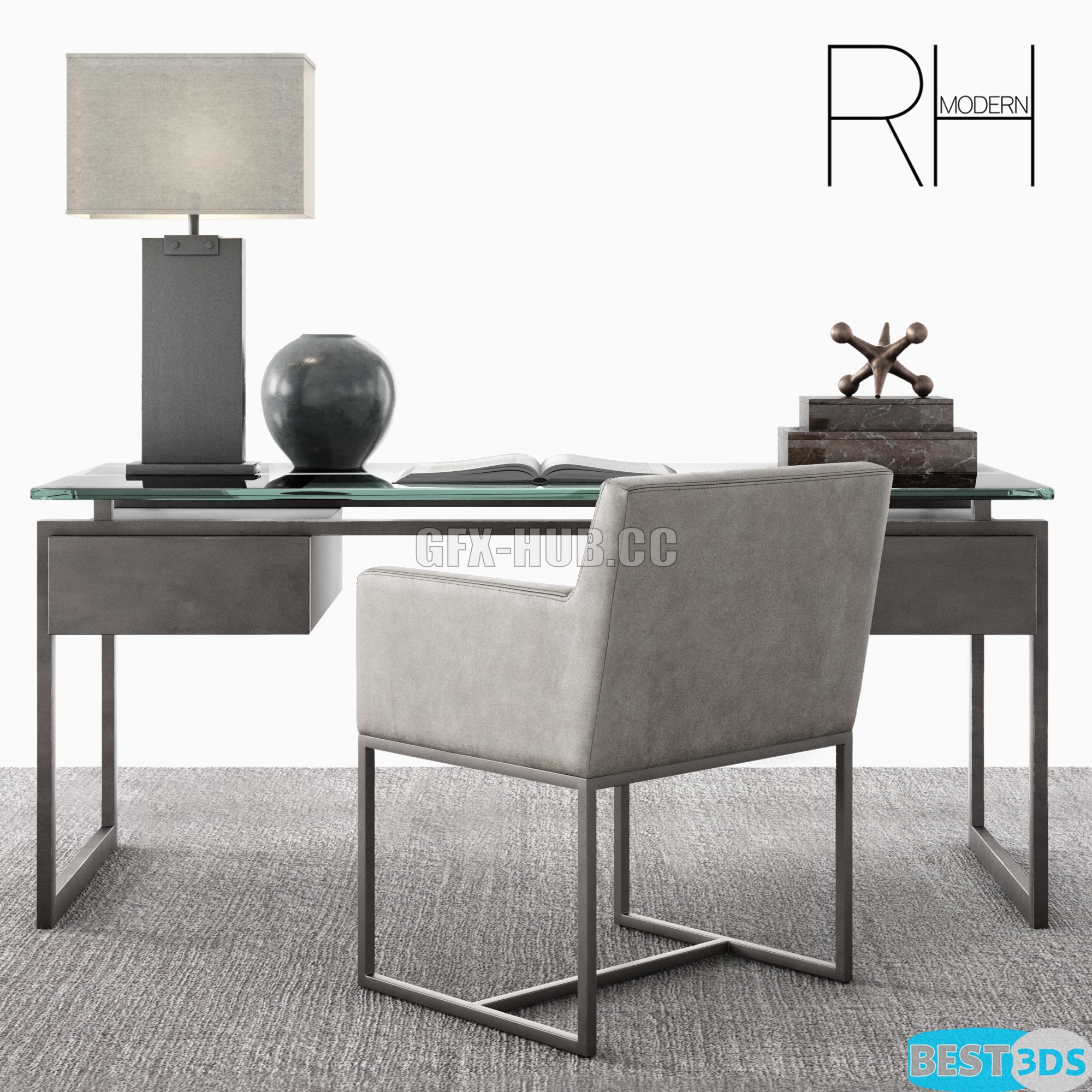 Pack model 3D- Mobilier De Bureau – Image 120