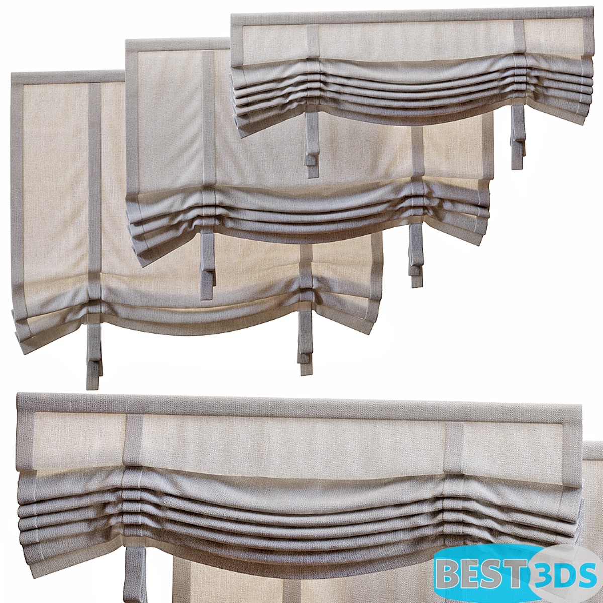 Pack model 3D- Rideau – Image 69