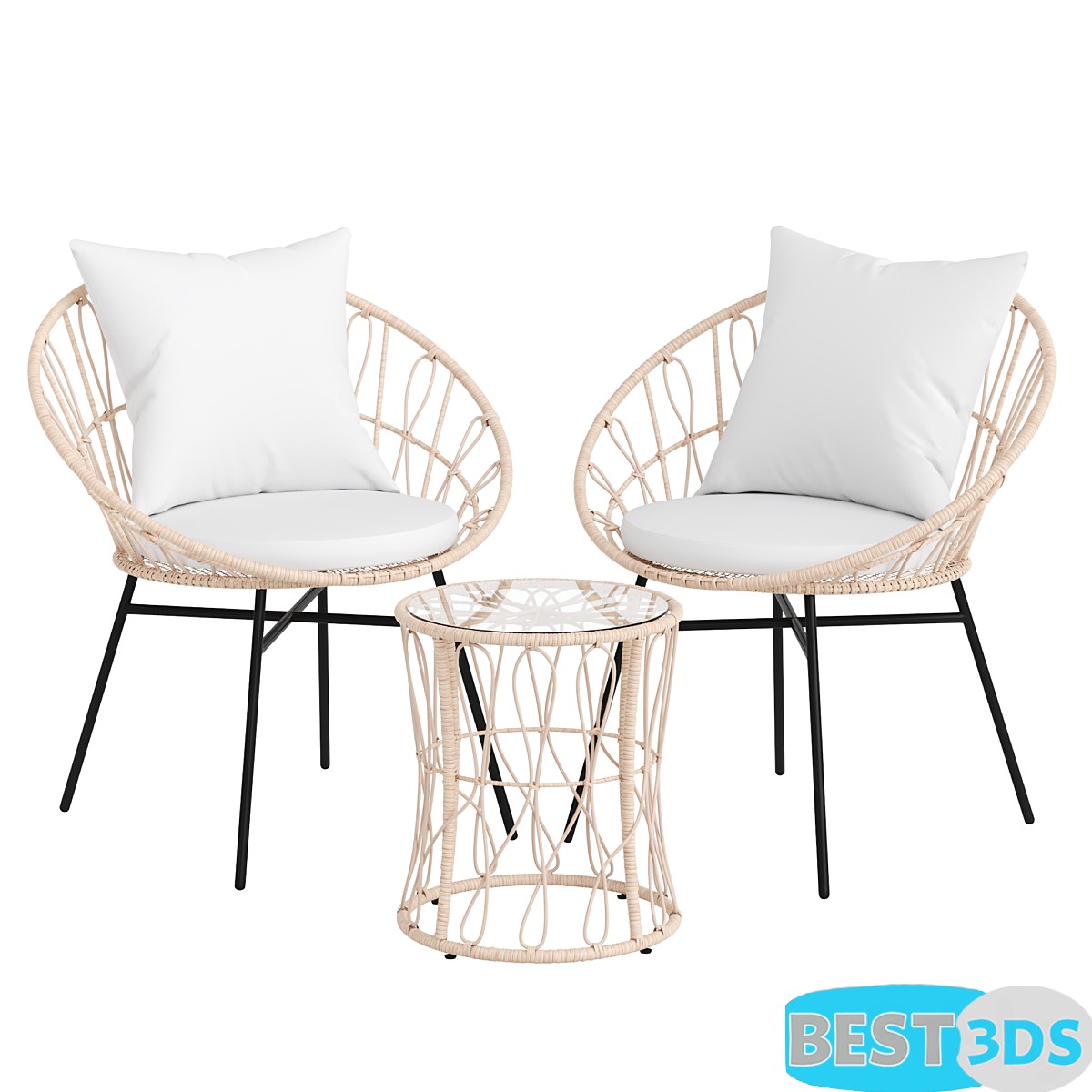 Pack model 3D- Tables Et Chaises – Image 48