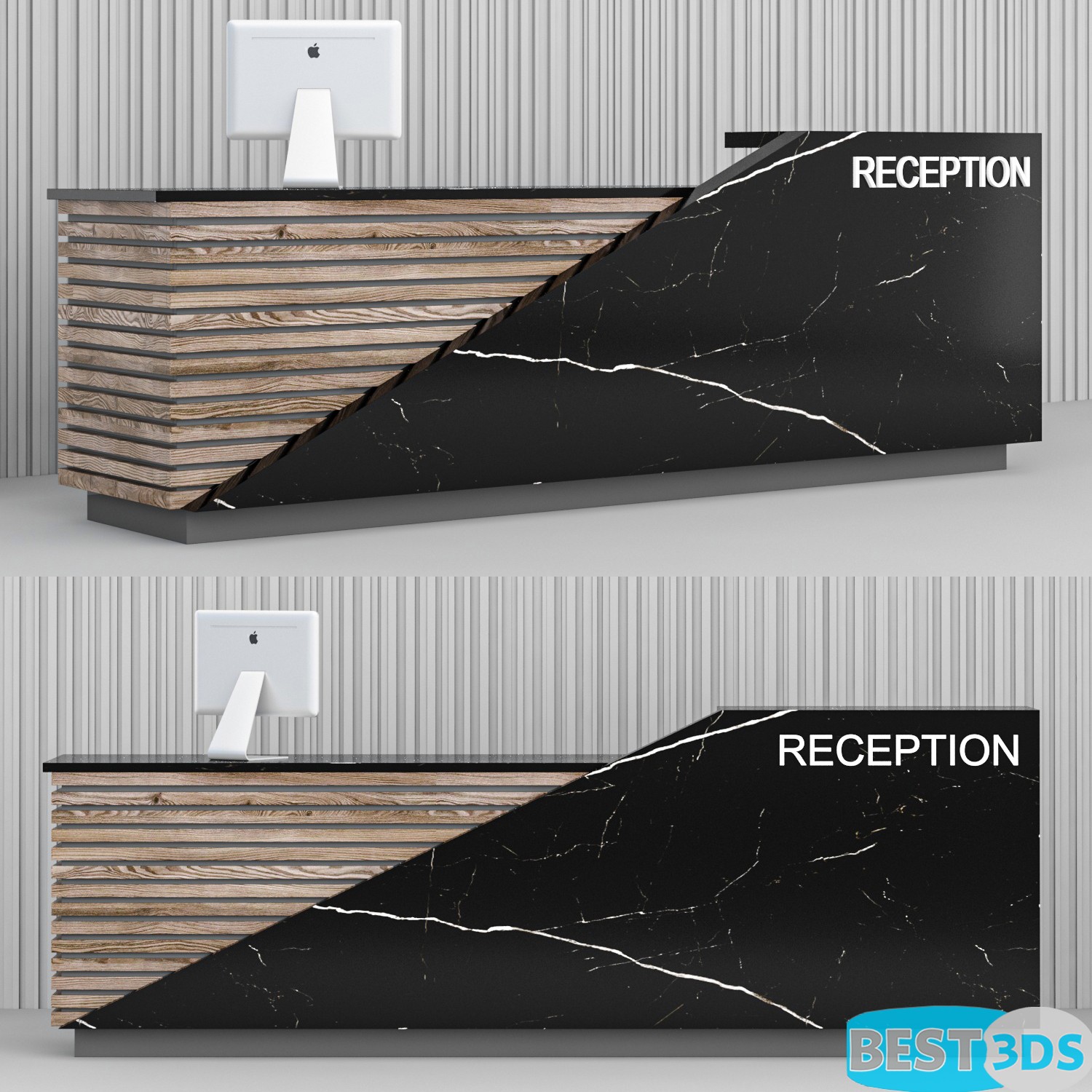 Pack model 3D- Mobilier De Bureau – Image 118