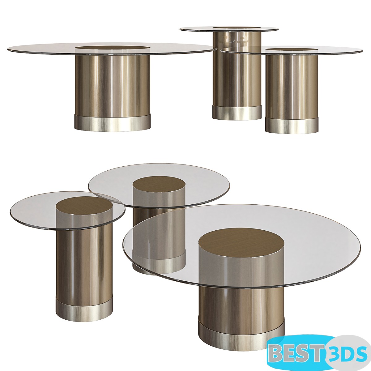 Pack model 3D- Tables – Image 130