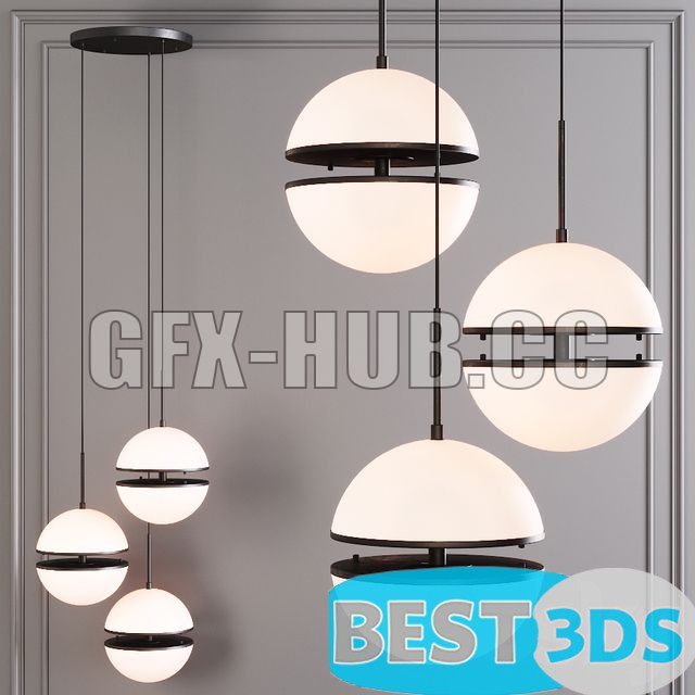 Pack model 3D- Eclairage De Plafond – Image 279