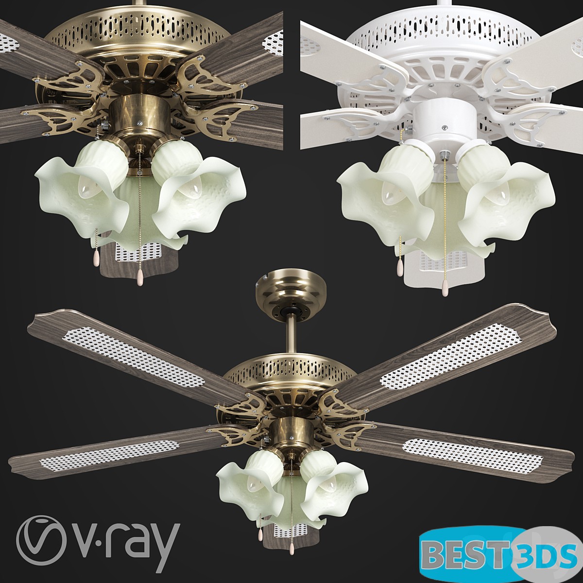 Pack model 3D- Eclairage De Plafond – Image 281