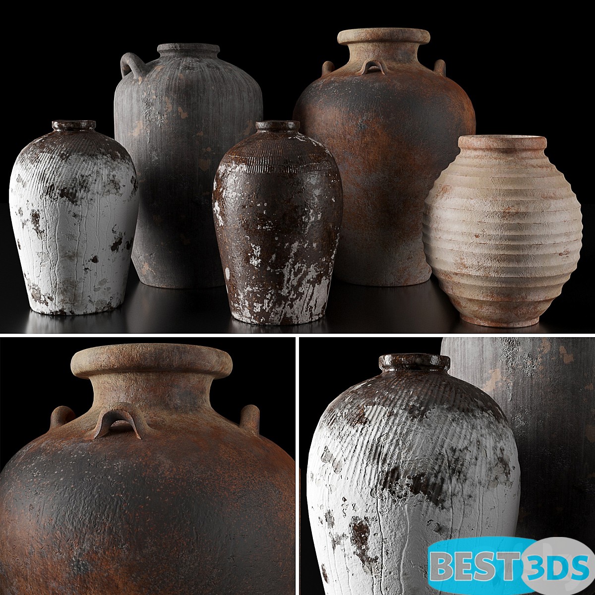 Pack model 3D- Vase – Image 37