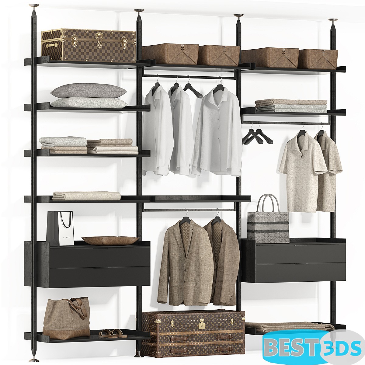 Pack model 3D- Vêtements – Image 38