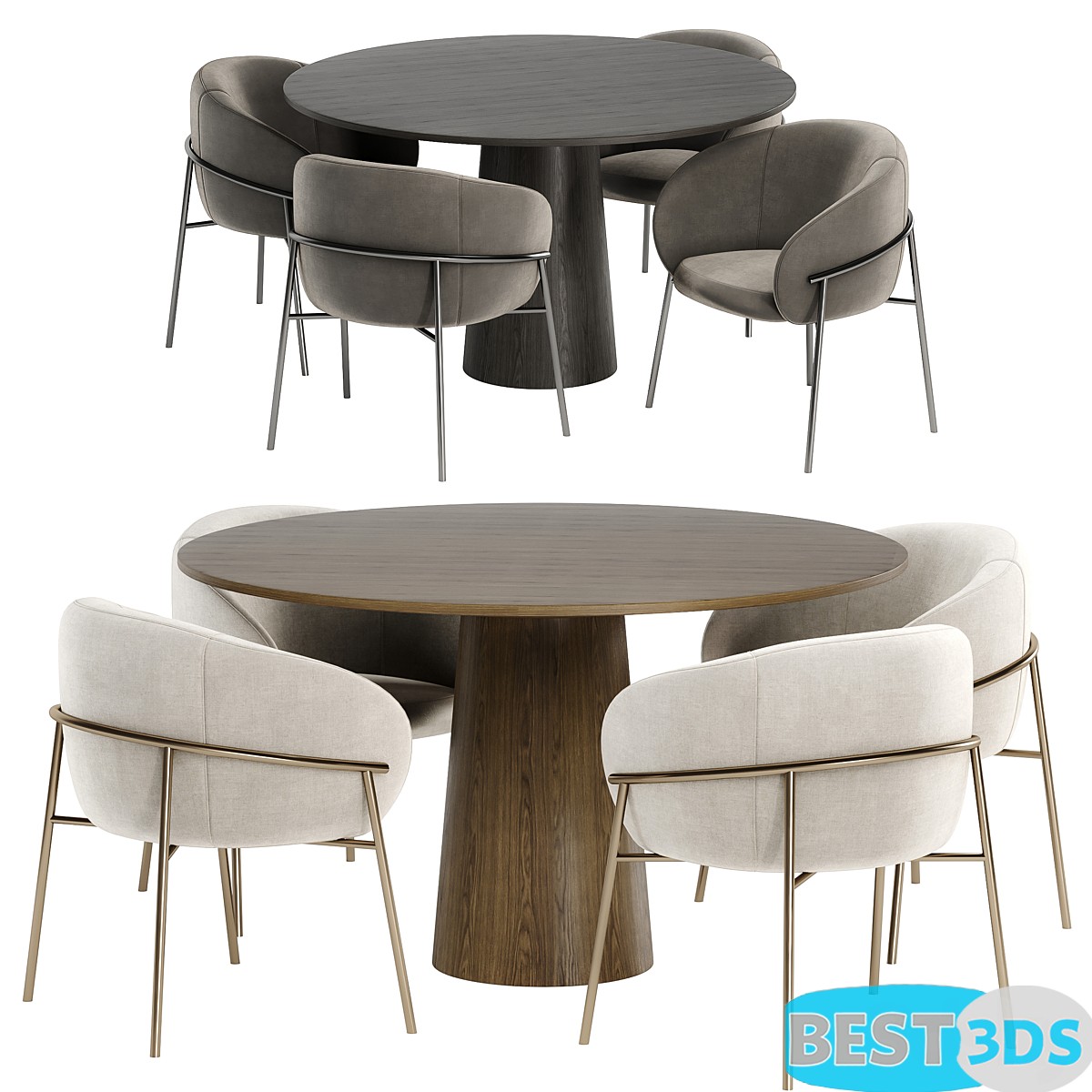 Pack model 3D- Tables Et Chaises – Image 45