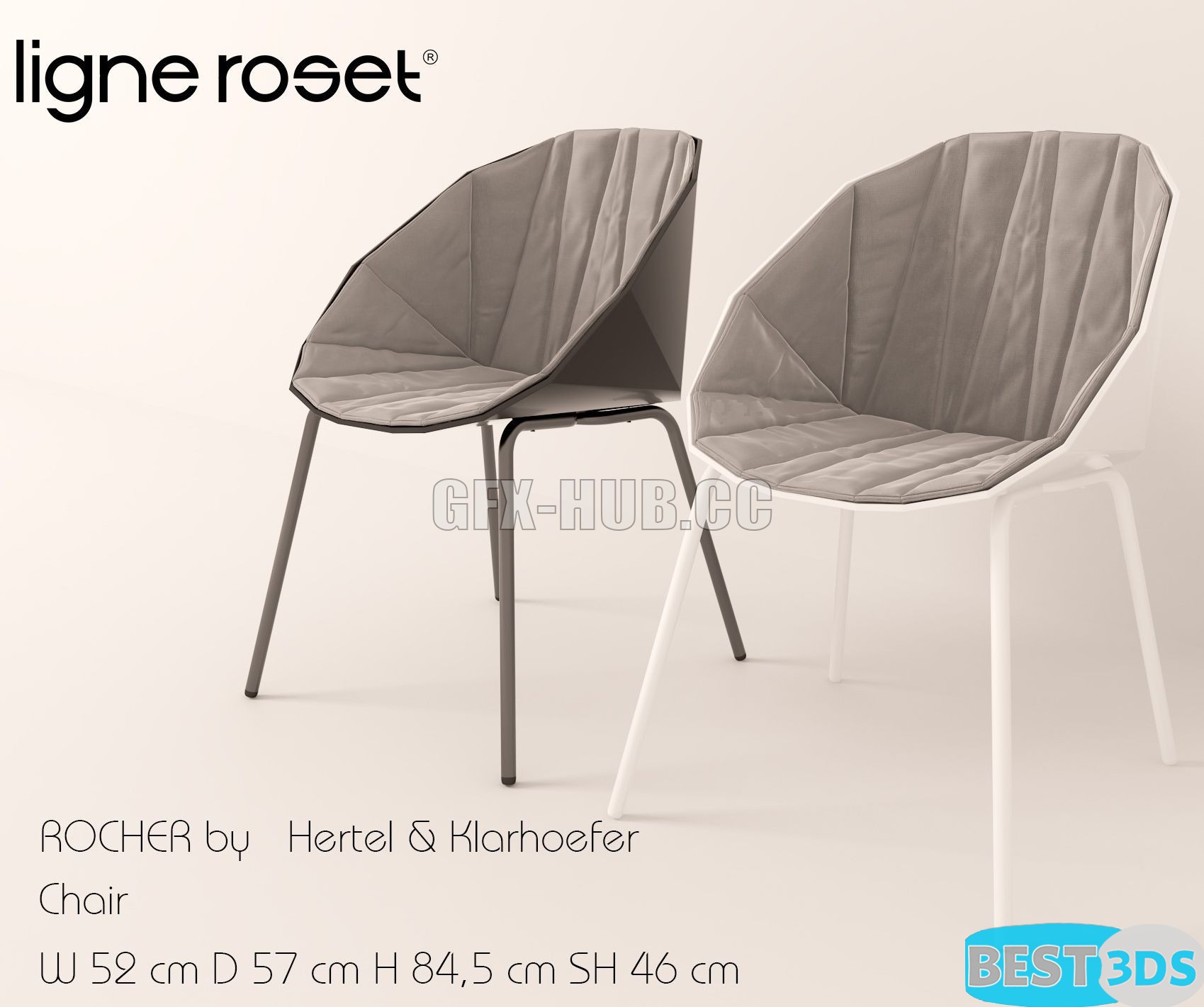 Pack model 3D- Chaise – Image 81
