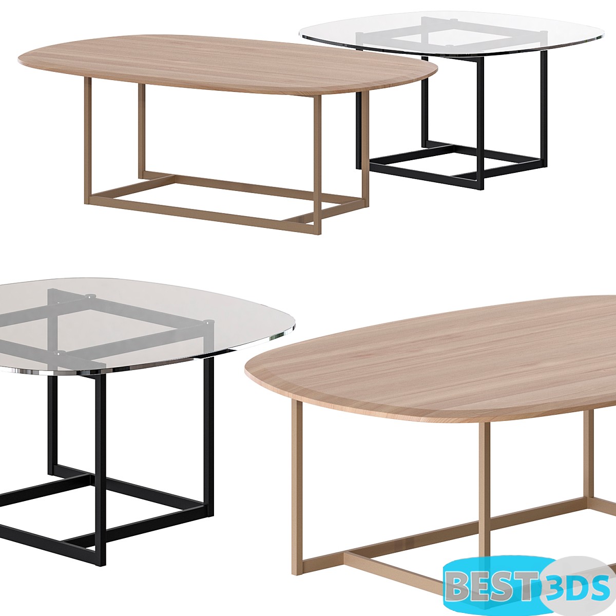 Tables basses 932 – Rolf Benz