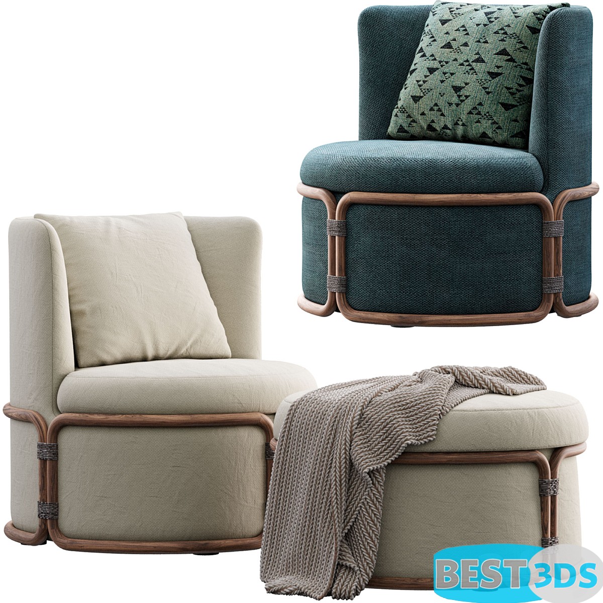 Pack model 3D- Chaise – Image 79