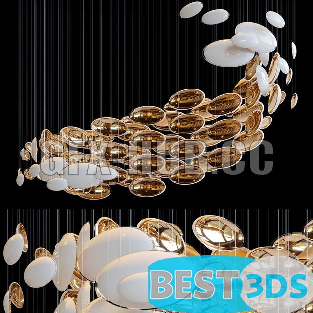 Pack model 3D- Eclairage De Plafond – Image 287