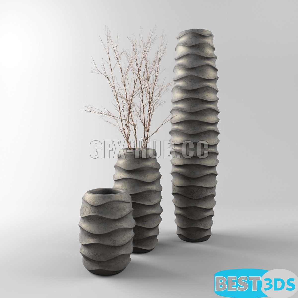 Pack model 3D- Vase – Image 29