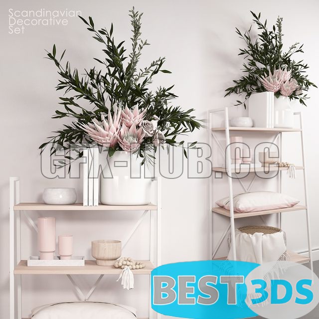 Pack model 3D- Ensemble décoratif – Image 205