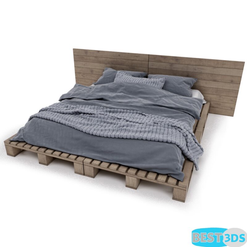 Scandinavian bed
