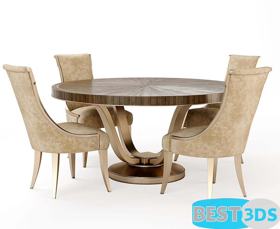 Pack model 3D- Tables Et Chaises – Image 38
