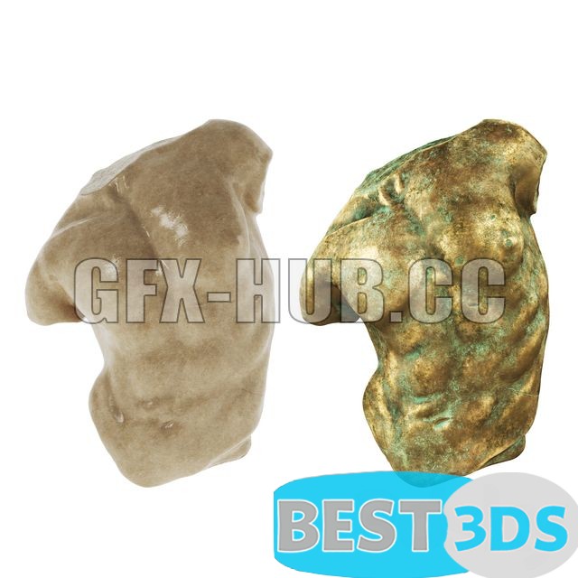 Sculpture torse Gaddi