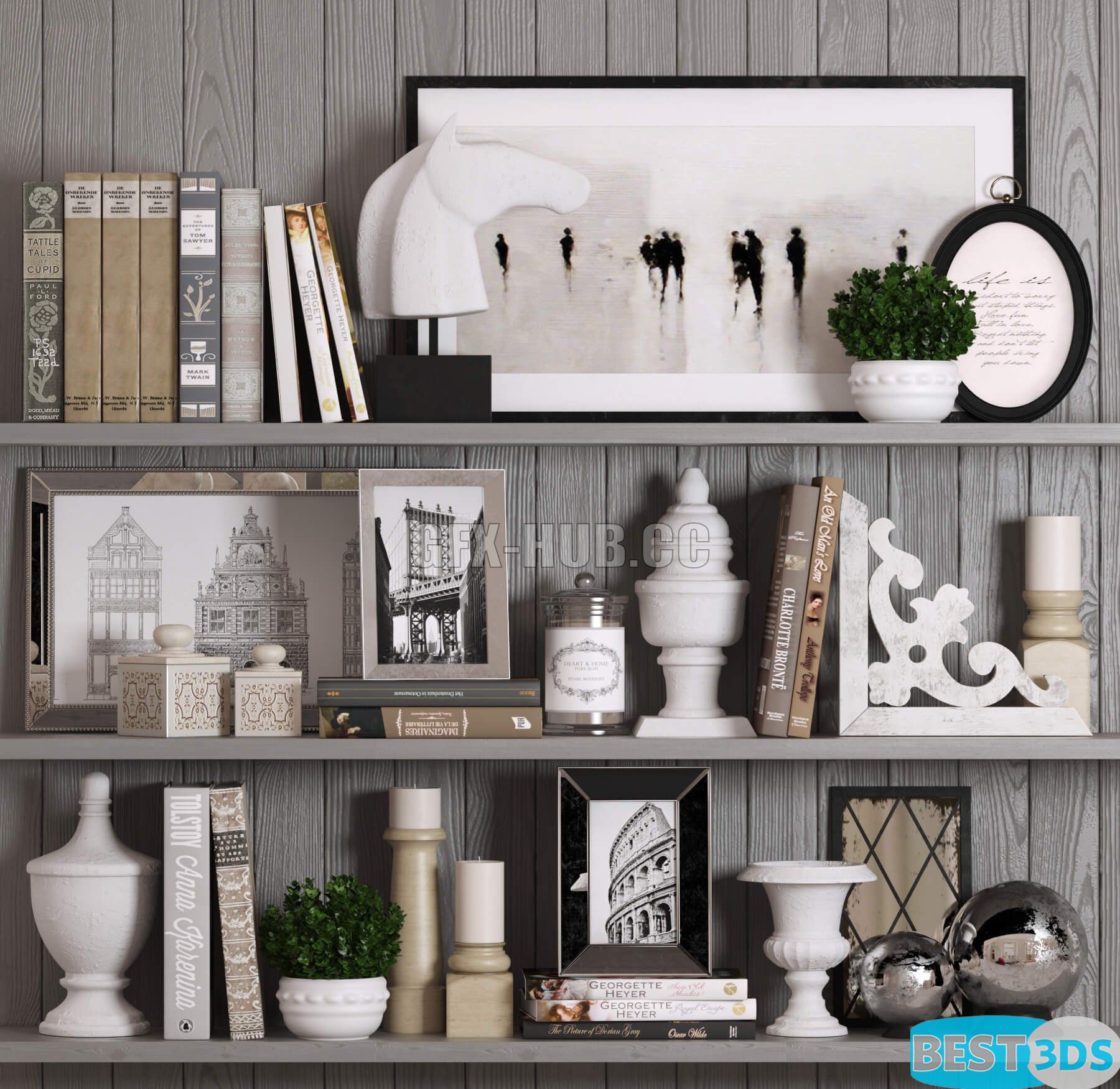 Pack model 3D- Ensemble décoratif – Image 208