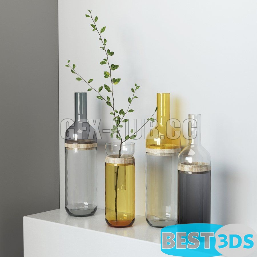 Pack model 3D- Ensemble décoratif – Image 214