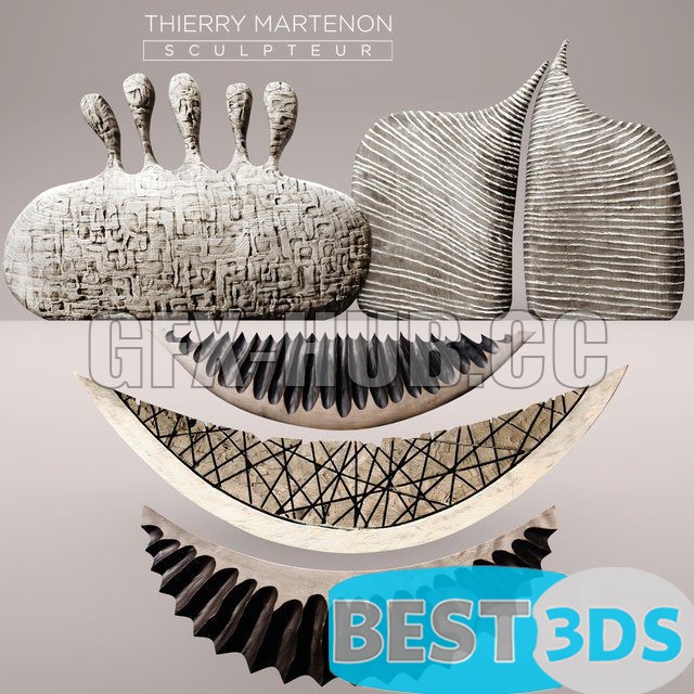 Pack model 3D- Ensemble décoratif – Image 216