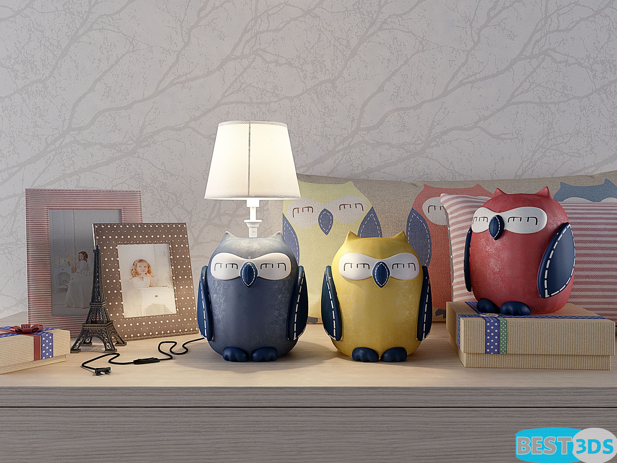 Pack model 3D- Ensemble décoratif – Image 212