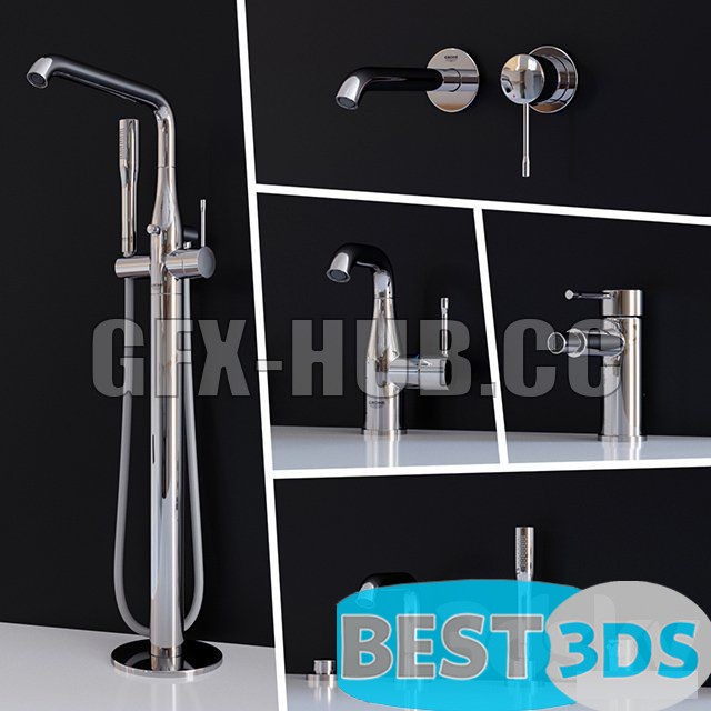 Pack model 3D- Accessoires de salle de bain – Image 99