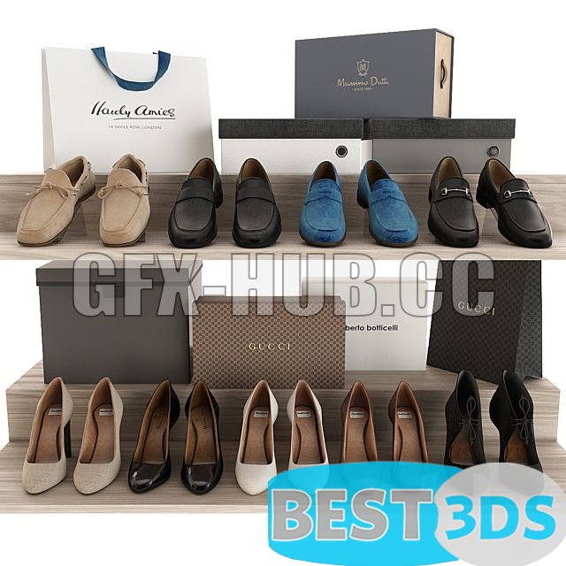 Pack model 3D- Vêtements – Image 43