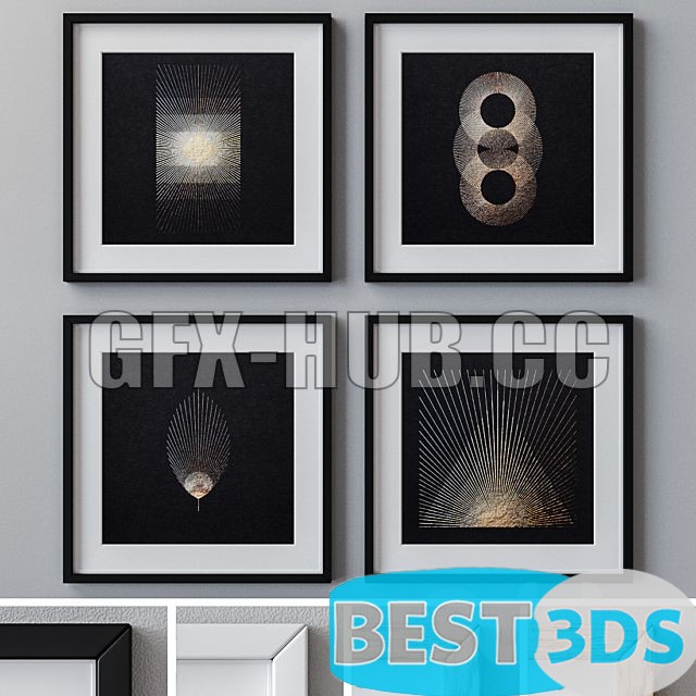Pack model 3D- Tableau – Image 46