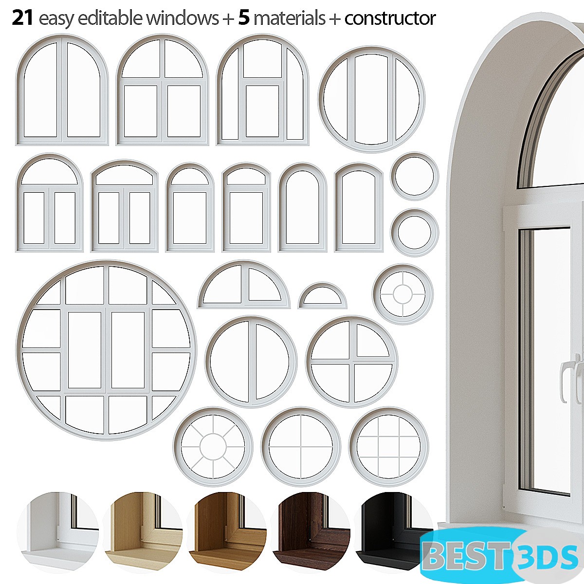 Pack model 3D- Portes – Image 93