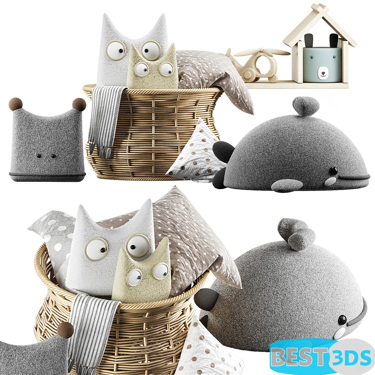 Pack model 3D- Ensemble décoratif – Image 217