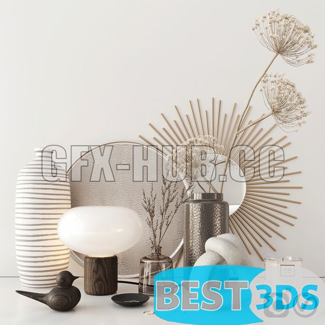 Pack model 3D- Ensemble décoratif – Image 218