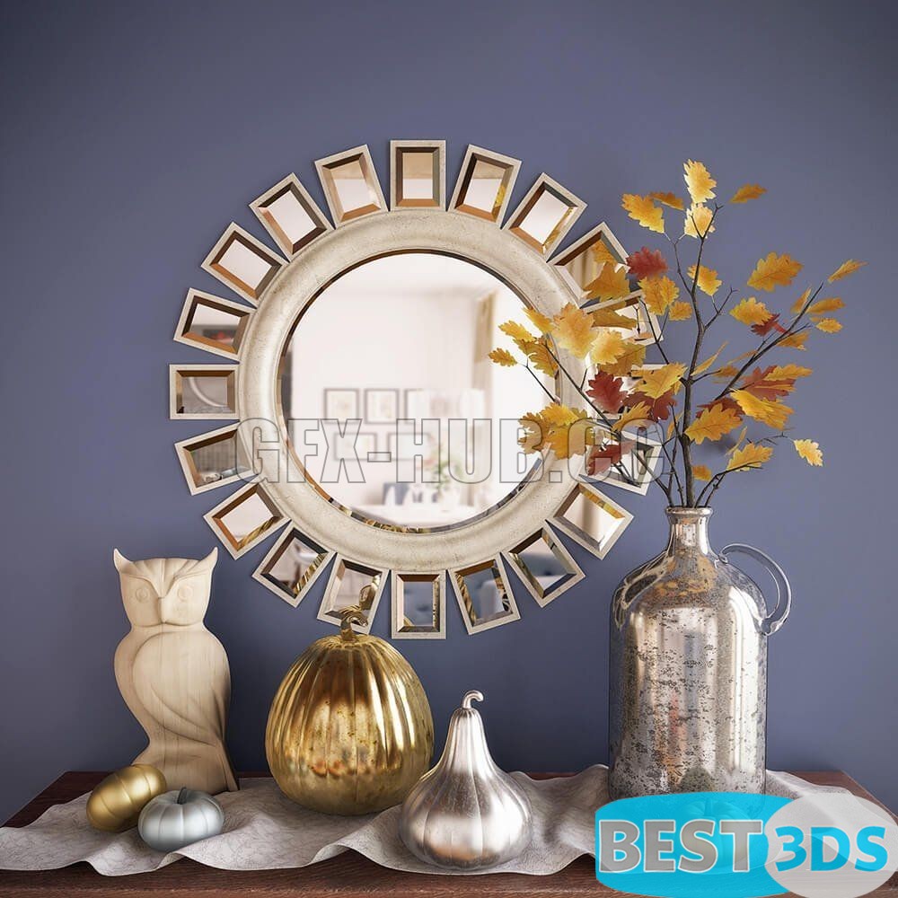 Pack model 3D- Ensemble décoratif – Image 219