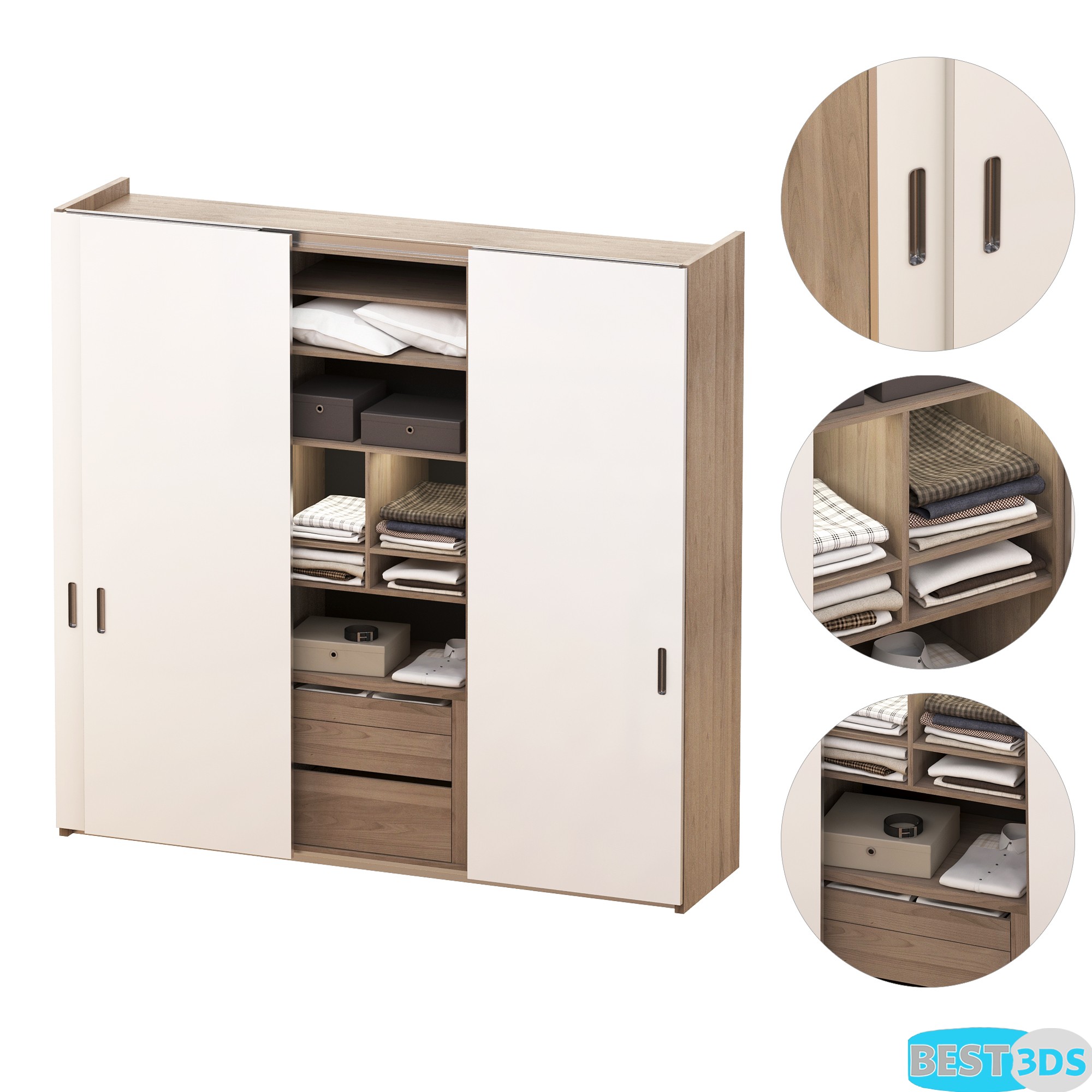 Pack model 3D- Armoires Et Vitrines – Image 93