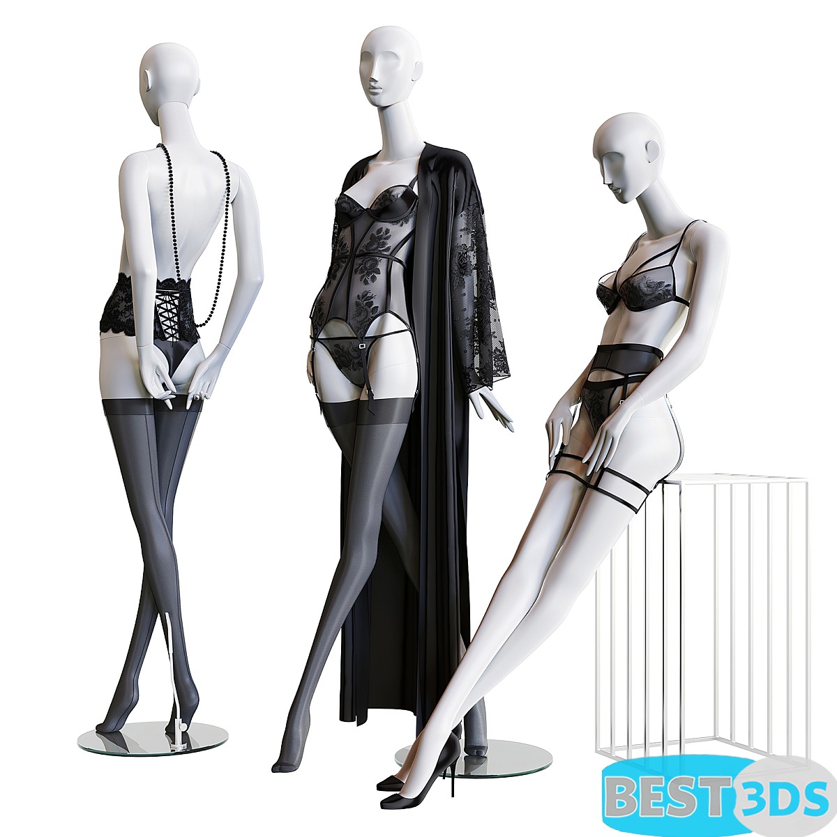 Pack model 3D- Vêtements – Image 46