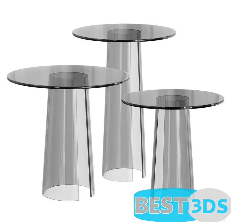 Table d’appoint en acrylique