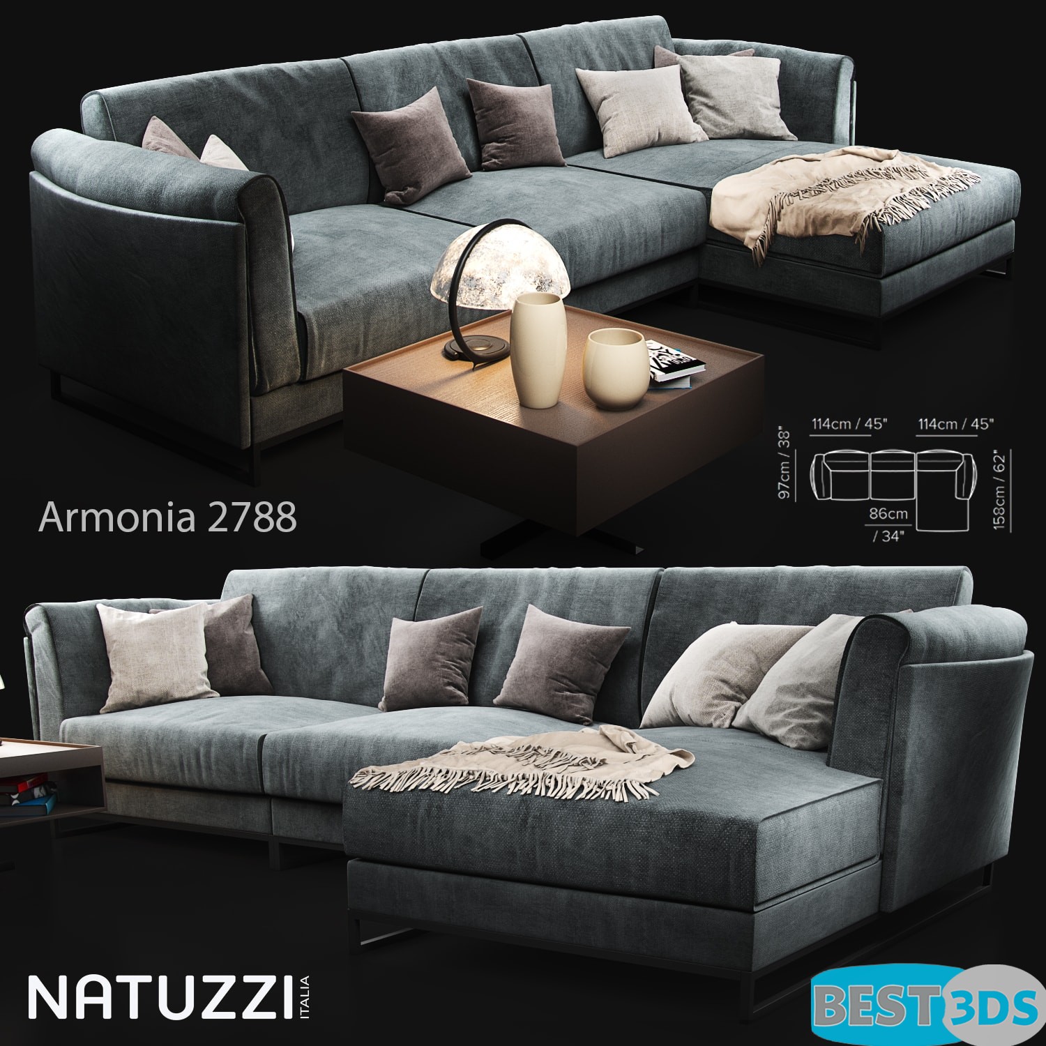 Pack model 3D- Canapé – Image 82