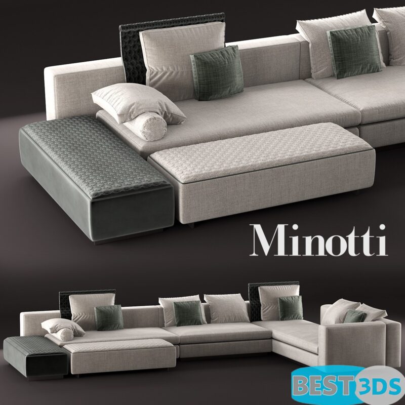 Canapé modulable Yang – Minotti