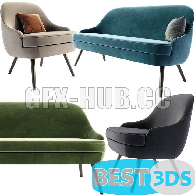 Pack model 3D- Chaise – Image 69